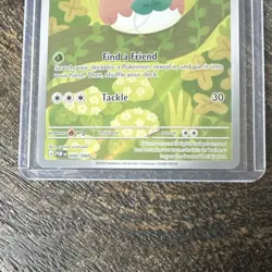 Nintendo Pokemon TCG Rowlet Illustration Rare Holo Perfect Order 090/088 EN 2023 - Image 3