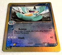 Pokemon Marstomp 40/109 Reverse Holo EX Ruby Sapphire Lightly Played 2003 - Image 3