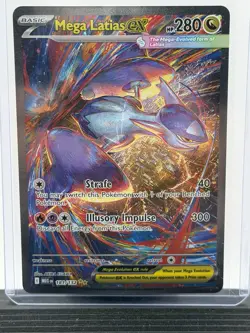 2025 Pokemon Mega Evolution Latias ex Special Illustration Rare #181/132 669 - Image 1
