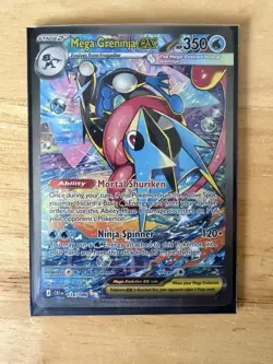 Pokemon TCG Mega Greninja Ex SIR Chaos Rising 116/086 NM - Image 3