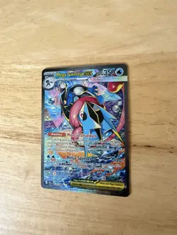 Pokemon TCG Mega Greninja Ex SIR Chaos Rising 116/086 NM - Image 5