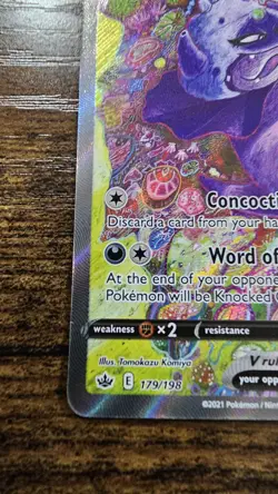 Pokemon Galarian Slowking V Chilling Reign 179/198 Alternate Art NM-MINT - Image 4