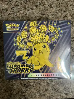 Pokemon TCG Surging Sparks Elite Trainer Box - SV08 Factory Sealed - Image 1