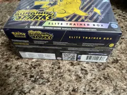 Pokemon TCG Surging Sparks Elite Trainer Box - SV08 Factory Sealed - Image 3