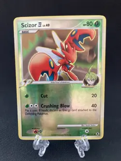 Scizor 48/111 Reverse Holo Uncommon Rising Rivals Platinum Pokemon TGC Card - Image 1