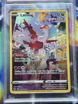 Latias GG20/GG70 Crown Zenith Full Art Holo Pokemon Card PSA 10 Gem Mint - Image 3