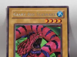 YuGiOh TCG Giant Red Seasnake TP4-007 Unlimited Rare LP - Image 3