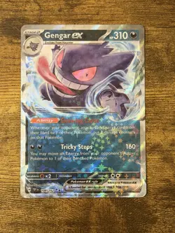 Pokemon TCG Gengar EX Temporal Forces 104/162 - Image 1