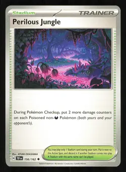 Perilous Jungle 156/162 Regular Near Mint Pokemon TCG S&V Temporal Forces TEF - Image 1