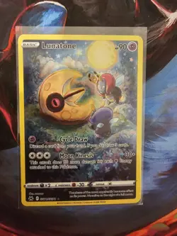 Lunatone GG11/GG70 Holo Rare Crown Zenith Pokemon TCG - Image 1