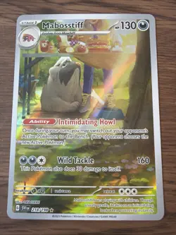 Pokemon - Mabosstiff - 218/198 - Scarlet and Violet - Illustration Rare - Image 1
