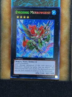 Yugioh Evigishki Merrowgeist HA06-EN053 Secret Rare 1st Ed NM - Image 1