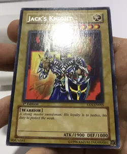 Yugioh Jack's Knight EEN-EN005 MP 1st Edition Rare Elemental Energy - Image 3