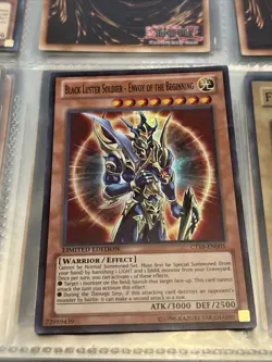 Black Luster Soldier Envoy of The Beginning CT10-EN005 Limited Edition Yu-Gi-Oh - Image 1