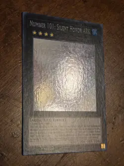 Number 101: Silent Honor Ark LED9-EN000 Ghost Rare Yugioh 1st Edition VLP - Image 3