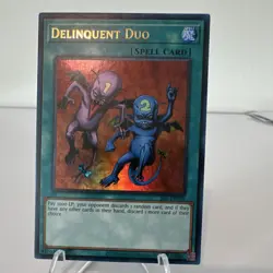 Yu-Gi-Oh Delinquent Duo Spell Ruler SRL-EN039 Unlimited Holo Konami 25th Anniv - Image 1