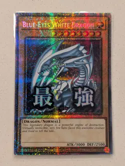 Blue-Eyes White Dragon 1st Edition Starlight Rare RA05-EN085 Yu-Gi-Oh! - Image 1
