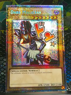 Dark Magician RA05-EN083 Starlight Rare 1st Edition NM Yu-Gi-Oh! TCG - Image 1