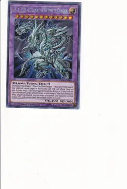 Blue-Eyes Alternative Ultimate Dragon TN19-EN001 Yu-Gi-Oh NM - Image 1