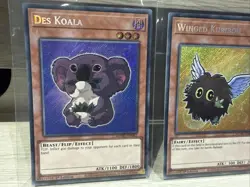 Yu-Gi-Oh Winged Kuriboh Gaia Des Koala MZMU Secret Rare 1st Ed NM Lot - Image 2