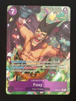 Foxy (OP07-071) (Parallel) - 500 Years in the Future (OP07) - One Piece - Image 1