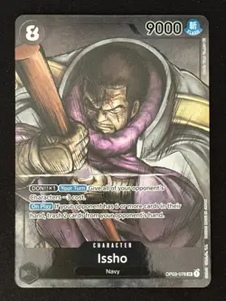 Issho (OP03-078) (Alternate Art) - Pillars of Strength (OP03) - One Piece - Image 1