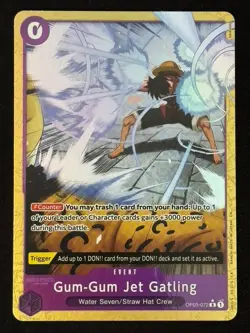 Gum-Gum Jet Gatling (OP03-072) (Alternate Art) - (PRB-02) - One Piece - Image 1