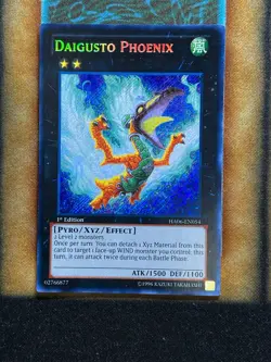 Yugioh Daigusto Phoenix HA06-EN054 Secret Rare 1st Ed LP - Image 1