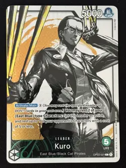 Kuro (OP03-021) (Alternate Art) - Pillars of Strength (OP03) - One Piece - Image 1