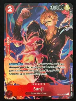 Sanji (OP01-013) (Parallel) (Errata) - Romance Dawn (OP01) - One Piece - Image 1