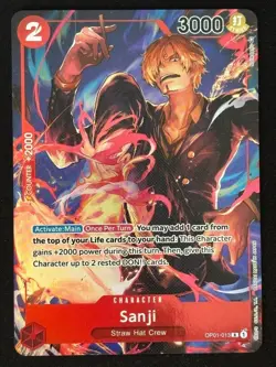 Sanji (OP01-013) (Parallel) (Errata) - Romance Dawn (OP01) - One Piece - Image 5