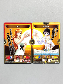 Nami and Carina - Bundle of 2 - One Piece Kizuna Boost Card Battle Japanese - Image 1