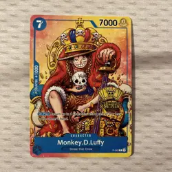 Monkey.D.Luffy (2nd Anniversary Stamped Promo) P-043 - One Piece TCG - English - Image 1