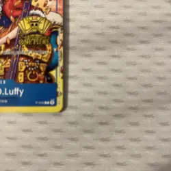 Monkey.D.Luffy (2nd Anniversary Stamped Promo) P-043 - One Piece TCG - English - Image 5