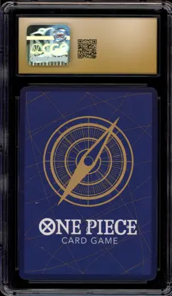 One Piece CCG Monkey.D.Luffy 1st Anniversary Super Rare ST01-012 CGC 10 Pristine - Image 2