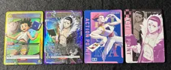 Union Arena English Hunter x Hunter Lot 4: Gon Freecss & Chrollo SR + Action P - Image 1