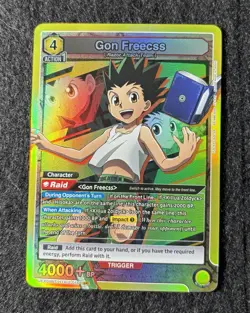 Union Arena English Hunter x Hunter Lot 4: Gon Freecss & Chrollo SR + Action P - Image 2