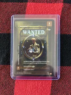 Wonders of the First Wanted Secondary Item Call of the Stones Rare Vaylen Tom - Image 1