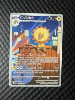 NM Heliolisk 229/217 Ascended Heroes Illustration Rare Pokemon Card - Image 1