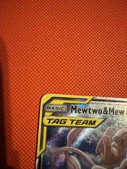 Pokemon Mewtwo & Mew GX Tag Team SM191 Sun & Moon Promo Card Near Mint - Image 2