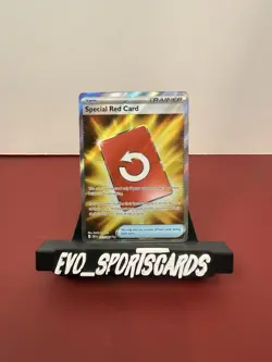 Full Art Special Red Card English Pokemon 113/086 NM Chaos Rising - Image 1