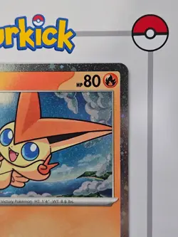 Victini Stamped 012/086 | Black Bolt | BLK | Pokemon Card | NM - Image 4