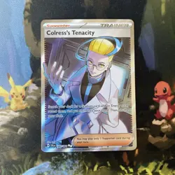 Colress’s Tenacity (Shrouded Fable 87/64) Full Art Rare Trainer Pokemon Card - Image 1