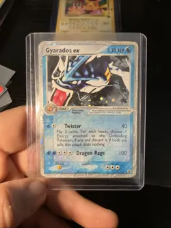 Pokemon Gyarados EX TCG Holo Card 109/112 FireRed & LeafGreen Ultra Rare - Image 1