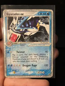 Pokemon Gyarados EX TCG Holo Card 109/112 FireRed & LeafGreen Ultra Rare - Image 2