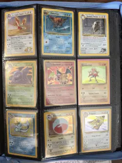 pokemon binder collection lot Rare Vintage Ex WOTC CHARIZARD 1999 Great Cards - Image 5