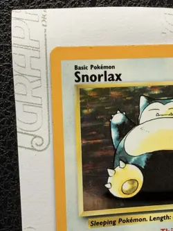 Pokemon Snorlax Jungle Holo Card Base Fossil Unlimited 11/64 - Image 2