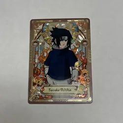 Sasuke Uchiha NRSA01-SP-002L5 Naruto Kayou Heavens Scroll English Card NM - Image 1