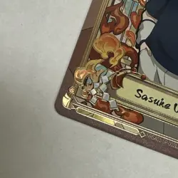 Sasuke Uchiha NRSA01-SP-002L5 Naruto Kayou Heavens Scroll English Card NM - Image 5
