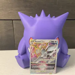 Arceus VSTAR 123/172 Ultra Rare Brilliant Stars Pokemon Card NM - Image 1